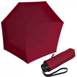 KNIRPS T.020 Dark Red - EKO  ultraľahký skladací dáždnik