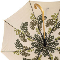 NATURE LONG Choice Beige - dámsky EKO dáždnik