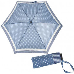 Mini Micro Alu Dots - dámsky skladací dáždnik