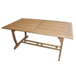 Tectona - drevený rozkladací stôl 180/240x100 cm - 2. AKOSŤ