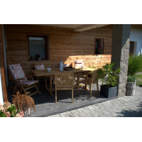 Tectona - drevený rozkladací stôl 180/240x100 cm - 2. AKOSŤ (N259)