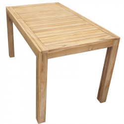 TECTONA - drevený teakový stôl 150x90 cm - 2. AKOSŤ (N278)