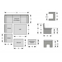 RELAX SMART SET - záhradné sedenie