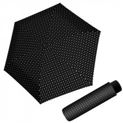 Micro Alu Dots - dámsky skladací dáždnik