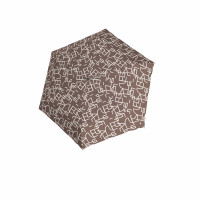 Carbonsteel Mini Slim CLARITY - dámsky skladací dáždnik
