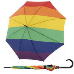 Modern Art Pride Rainbow - holový vystreľovací dáždnik