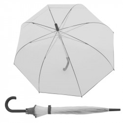 Nizza Transparent - dámsky holový vystreľovací dáždnik