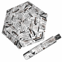 Fiber Magic Scribble White - dámsky plne automatický dáždnik