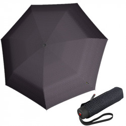 KNIRPS T.020 FOCUS BLACK - EKO ultraľahký skladací dáždnik