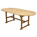 TORINO - teakový rozkladací stôl 150 / 200x100x74 cm N296 - vystavený tovar