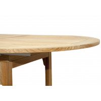 TORINO - teakový rozkladací stôl 150 / 200x100x74m