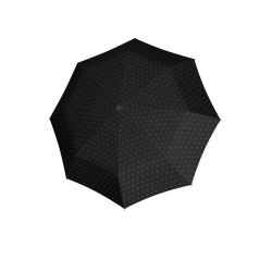 Fiber Havanna Black&White - dámsky skladací dáždnik