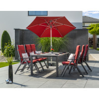 EXPERT 280 cm - slnečník s automatickým naklápaním kľučkou