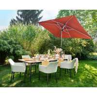 ACTIVE 200x300 cm - slnečník s kľukou