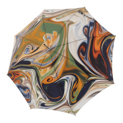 Elegance Boheme Marmo - dámsky luxusný dáždnik s potlačou