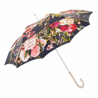 Elegance Boheme Ghirlanda - dámsky luxusný dáždnik s potlačou