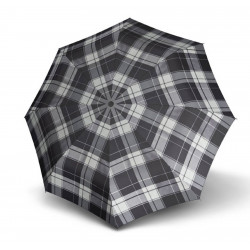 Carbonsteel Mini Woven Karo - dámsky skladací dáždnik