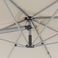 EXPERT 3 x 3 m – záhradný výkyvný slnečník s bočnou tyčou