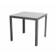 LUNA - záhradný hliníkový stôl 80 x 80 x 74 cm