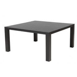 PRATO - hliníkový záhradný stôl 152 x 152 x 74,5 cm