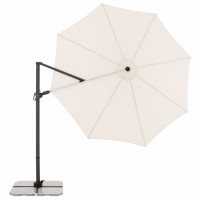 DERBY DX 335 cm - záhradný slnečník s bočnou nohou