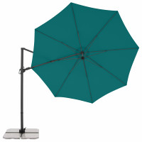 DERBY DX 335 cm - záhradný slnečník s bočnou nohou