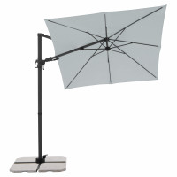 DERBY DX 210 x 210 cm - záhradný slnečník s bočnou nohou