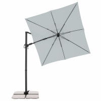 DERBY DX 210 x 210 cm - záhradný slnečník s bočnou nohou