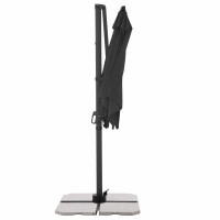 DERBY DX 210 x 210 cm - záhradný slnečník s bočnou nohou