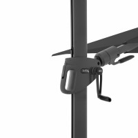 DERBY DX 210 x 210 cm - záhradný slnečník s bočnou nohou