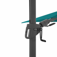 DERBY DX 210 x 210 cm - záhradný slnečník s bočnou nohou