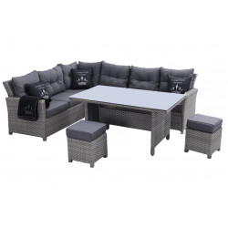 HAVANNA COMBI - záhradné rohové ratanové sedenie HAVANNA COMBI - záhradné rohové ratanové sedenie
