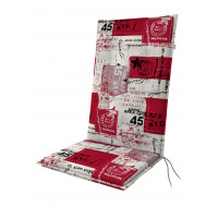 LIVING 6995 vysoký - poduška na stoličku a kreslo