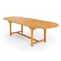 TAMAN - rozkladací teakový stôl 240/300 x 100 FSC®