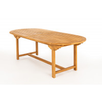 TAMAN - rozkladací teakový stôl 240/300 x 100 FSC®