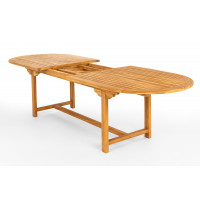 TAMAN - rozkladací teakový stôl 180/240 x 100 FSC®