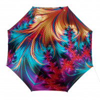Elegancia Boheme Primavera - dámsky luxusný dáždnik s potlačou