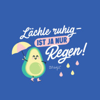 Kids Mini SMILING AVO - detský skladací dáždnik