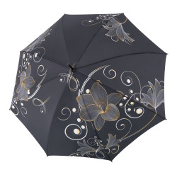 Fiber Flex AC Golden Flower - dámsky holový vystreľovací dáždnik