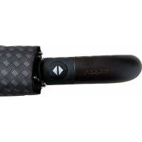 Fiber Magic big Chester classy stripe, RH Holz Griff -pánsky plne automatický dáždnik