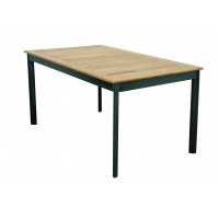 CONCEPT- rozkladací stôl s teakovou doskou FSC®