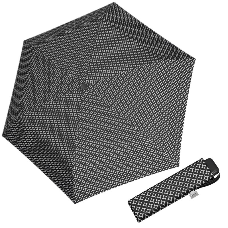 Carbonsteel Mini Slim Minimals - dámsky skladací dáždnik