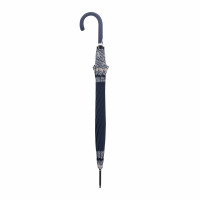 Fiber Flex AC TIMELESS BLUE HAHNENTRITT - dámsky holový vystreľovací dáždnik