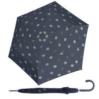 Fiber Flex AC TIMELESS BLUE DOTS - dámsky holový vystreľovací dáždnik