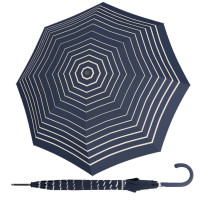 Fiber Flex AC Timeless Blue Stripes - dámsky holový vystreľovací dáždnik