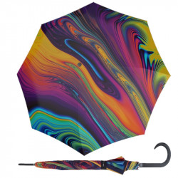 Modern Art Long AC Flowing Colors- holový vystreľovací dáždnik
