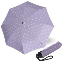 KNIRPS A.050 MEDIUM Dot Art Lavender - elegantný dámsky skladací dáždnik