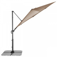RAVENNA SMART 3 m - záhradný výkyvný slnečník s bočnou tyčou