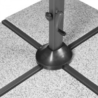 RAVENNA SMART 3 m - záhradný výkyvný slnečník s bočnou tyčou