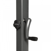 RAVENNA SMART 3 m - záhradný výkyvný slnečník s bočnou tyčou